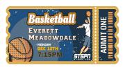 Meadowdale at Everett Boys Basketball