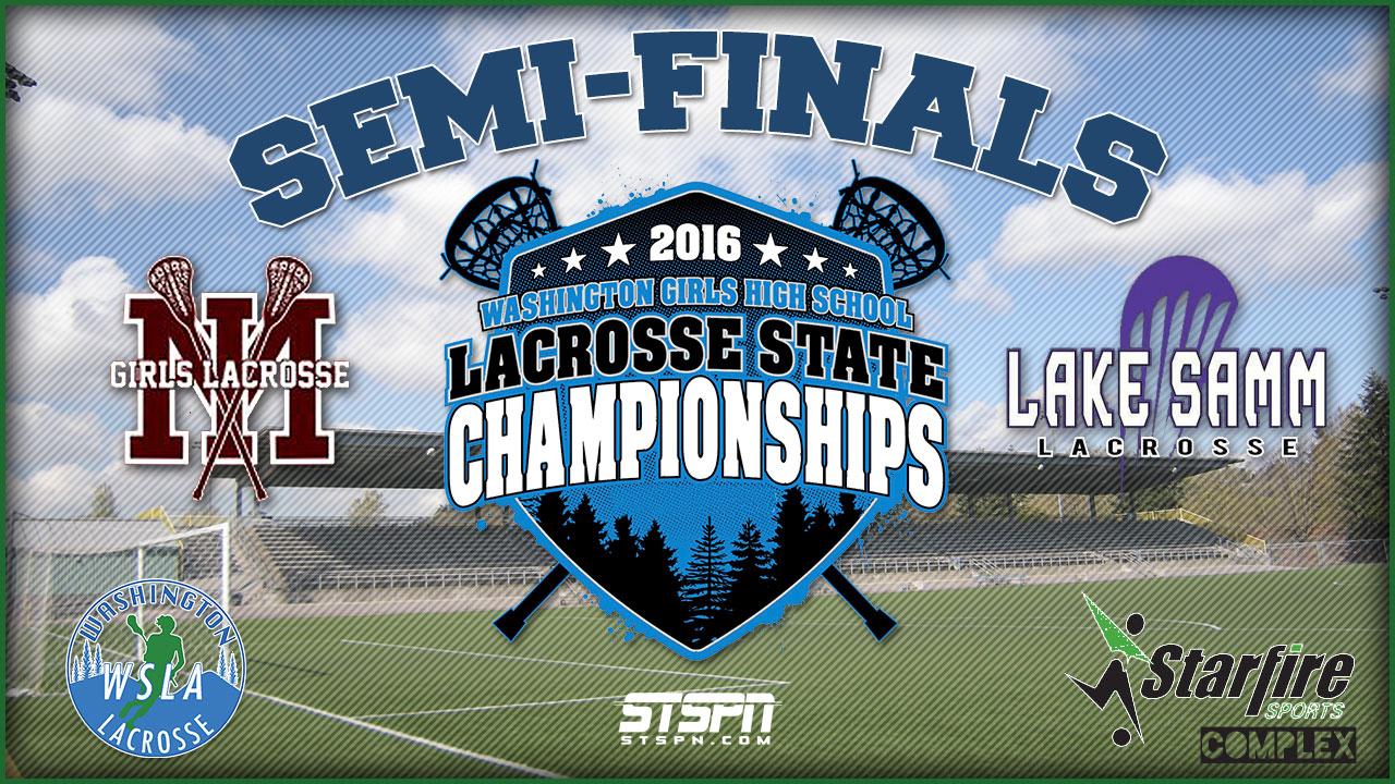 Girls Lacrosse State Semi-Finals 2016 GM1 