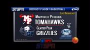 Marysville-Pilchuck vs Glacier Peak District Boys Basketball Semifinals 
