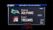 Everett Trojans vs Shoreline Dolphins College Baseball 1